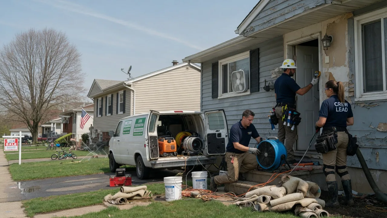Flood Cleanup in Haddam, KS near me